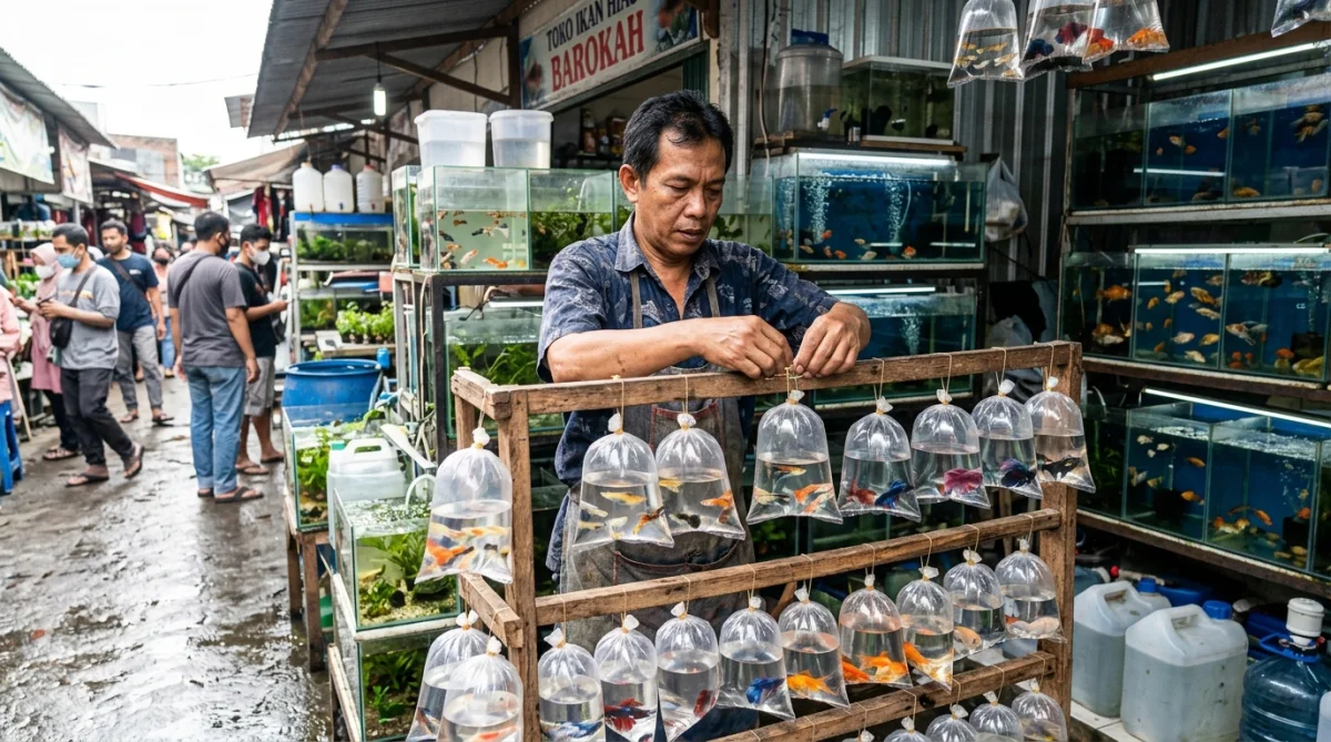 pemasaran ikan hias